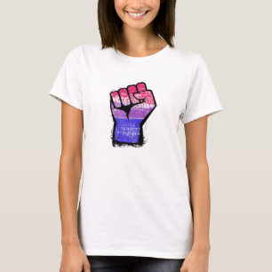 Bisexual Protest Fist T-Shirt