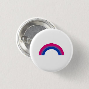 Bisexual Rainbow 1 Inch Round Button