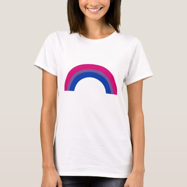 Bisexual Rainbow T-Shirt (Front)