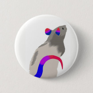 Bisexual Rat 2 Inch Round Button