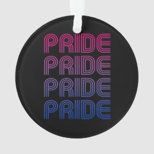 Bisexual Retro Pride Ornament