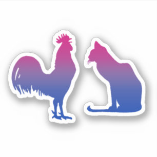 Bisexual Rooster and Kitty