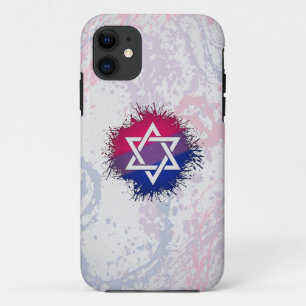 Bisexual Star of David iPhone 11 Case