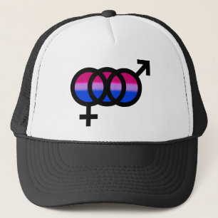 Bisexual Symbol Trucker Hat