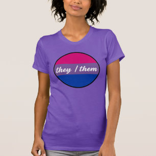 Bisexual They/Them T-Shirt