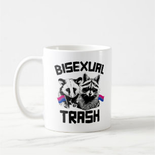 Bisexual Trash Raccoon and Possum Coffee Mug