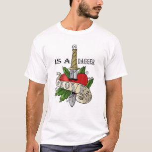 Bisexual Trickster Love A Daggers Heart Is Essenti T-Shirt