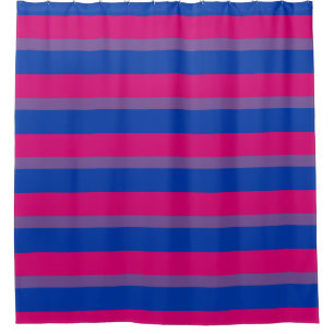 Bisexualité drapeau de fierté Douche rideaux