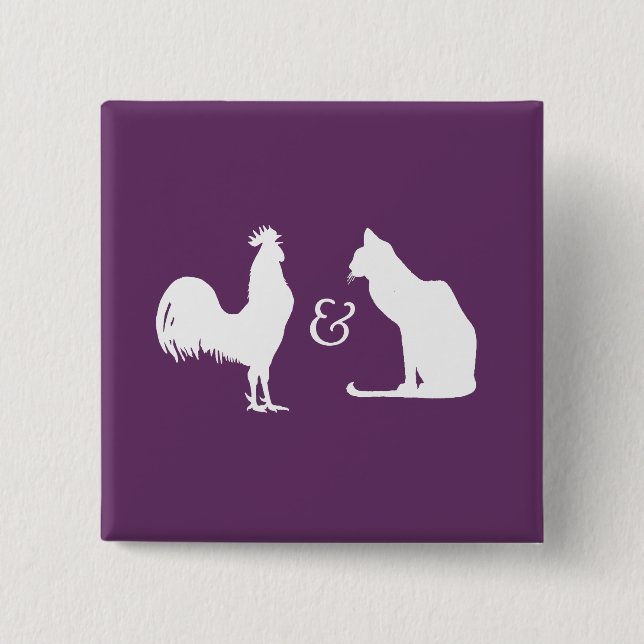 Bisexuality 2 Inch Square Button (Front)