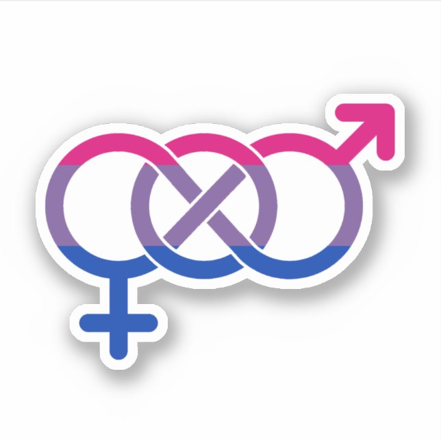 Bisexuality Gender Symbol (Front)