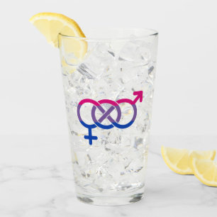 Bisexuality Gender Symbol Glass
