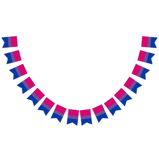 Bisexuality pride flag banner (All)