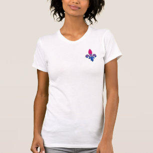 Bisexuality pride fleur-de-lis T-Shirt