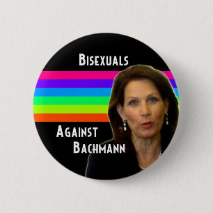 Bisexuals Against Bachmann button