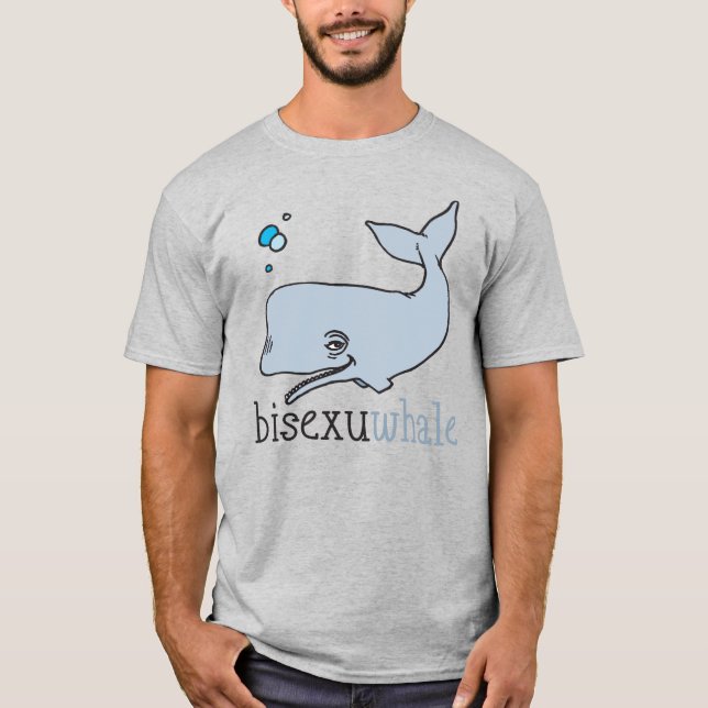 BISEXUWHALE T-Shirt (Front)