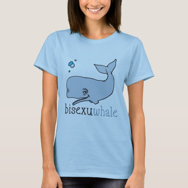 BISEXUWHALE T-Shirt (Front)