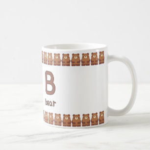 BisforBear–FunAlphabetCupDesign Coffee Mug