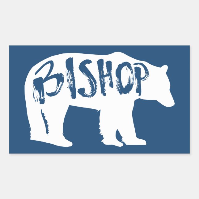 Bishop California Bear Sticker (Front)