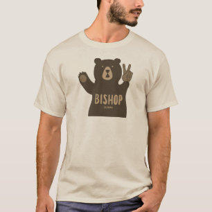 Bishop California Peace Bear T-Shirt