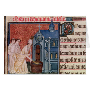 Bishop Consecrating a church