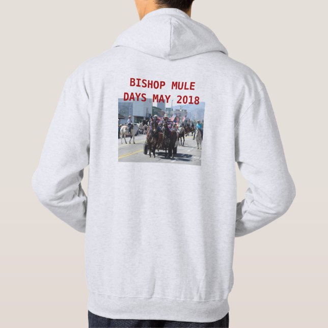 Bishop Mule Days 2018 Hoodie (Back)
