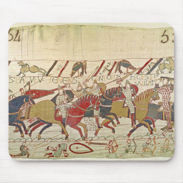 Bishop Odo Holding a Baton Mouse Pad (Front)