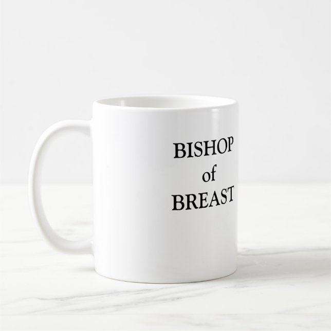 BISHOP of BREAST Coffee Mug (Left)
