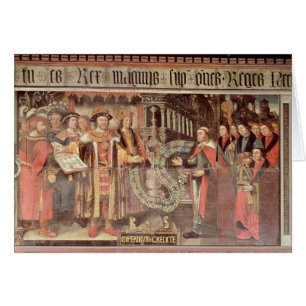 Bishop Robert Sherburne with Henry VIII