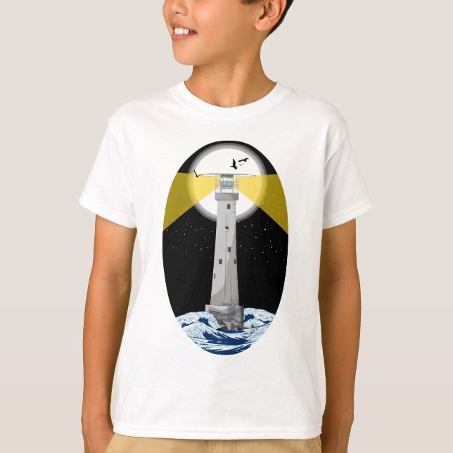 Bishop Rock Lighthouse T-Shirt (Front)