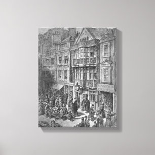 Bishopsgate Street Canvas Print