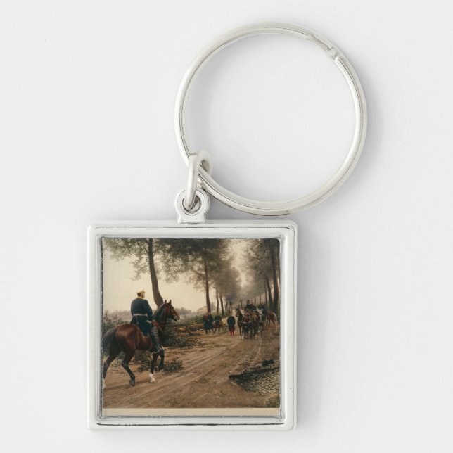 Bismarck and Napoleon Keychain (Front)