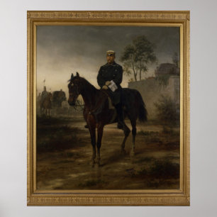 Bismarck before Paris, 1873 Poster