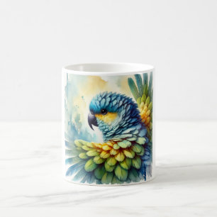 Bismarck fan parrot 220824AREF111 - Watercolor Coffee Mug