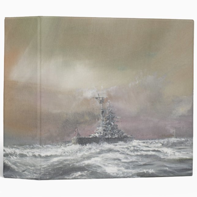 Bismarck signals Prinz Eugen 0959hrs 24th May Binder (Front/Spine)