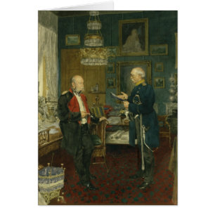 Bismarck with Emperor Wilhelm I
