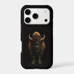 Bison américain Noir 4 Luxe iPhone 17 Pro