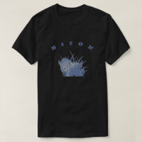 BISON - American Buffalo Lite Blue Graphic