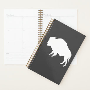 Bison blanc Silhouette animal sauvage