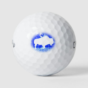 Bison Blues Golf Balls
