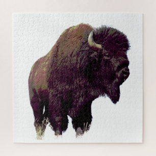 Bison Buffalo  Jigsaw Puzzle