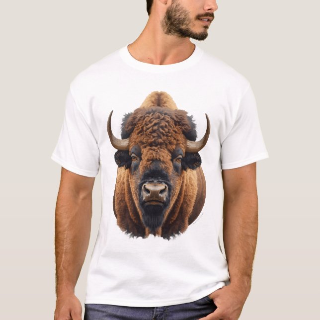 Bison / Buffalo T-Shirt (Front)