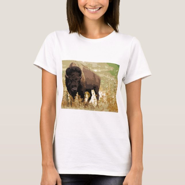 Bison / Buffalo T-Shirt (Front)