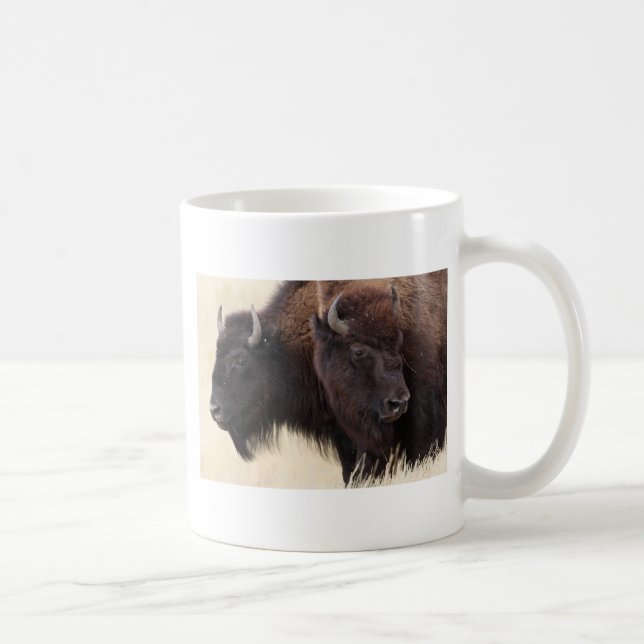 bison coffee mug (Right)