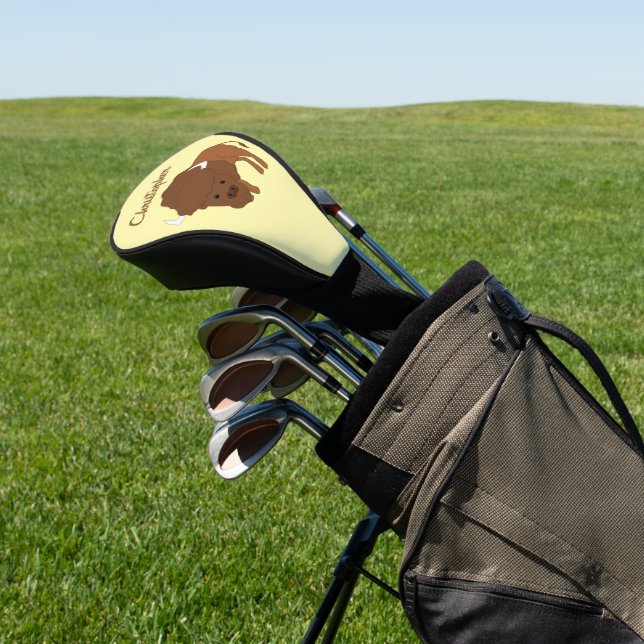 Bison Design Golf Head Cover (In Situ)