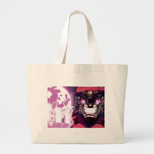Bison Energy Ball Large Tote Bag (Front)