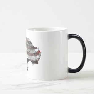 Bison Flag Magic Mug
