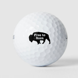 Bison Free To Roam Golf Balls