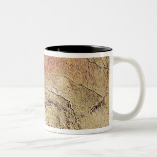 Bison from the Caves at Altamira, c.15000 BC Two-Tone Coffee Mug