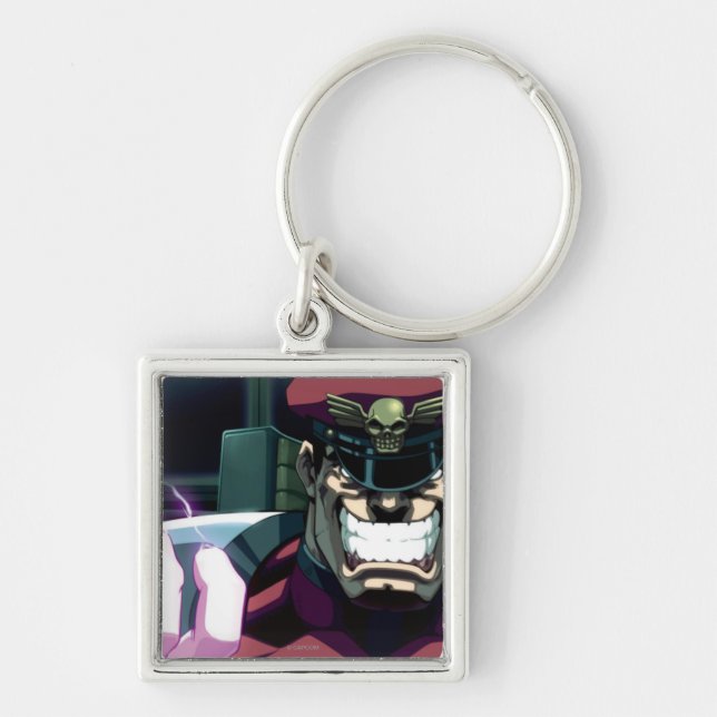 Bison Glowing Hand Keychain (Front)