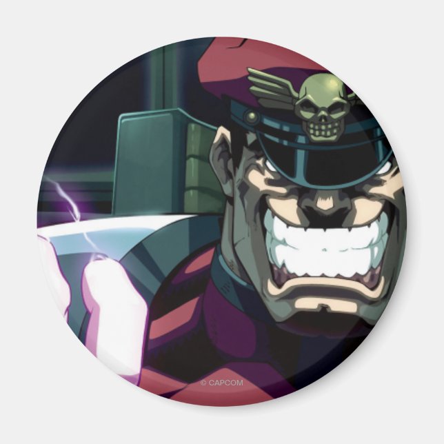 Bison Glowing Hand Magnet (Front)